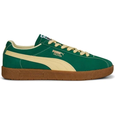 Afbeelding van Puma Delphin Sneakers laag, Maat: 37, Vine light straw Leer