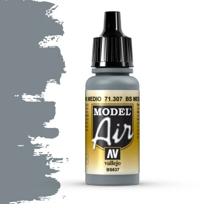 Afbeelding van Model Air BS Medium Sea Grey 17ml 71307