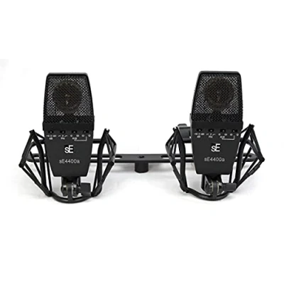 Afbeelding van sE electronics SE4400A Studio Condensator Microfoons Matched Pair Grote Diafragma Microfoon