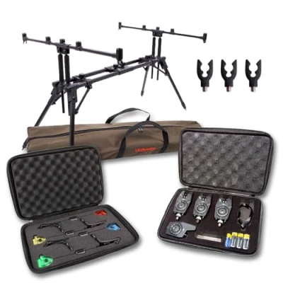 Afbeelding van Ultimate Sky Chaser High End Rod Pod Set Karperset
