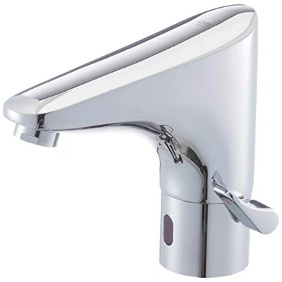 Afbeelding van Grohe Europlus E wastafelkraan infrarood chroom 36015001