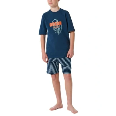 Afbeelding van Schiesser SET Pyjama, Heren, Maat: 152, Weiss
