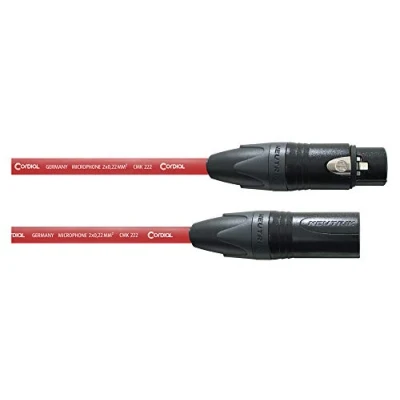 Afbeelding van CORDIAL XLR Microfoonkabel 10 m rood