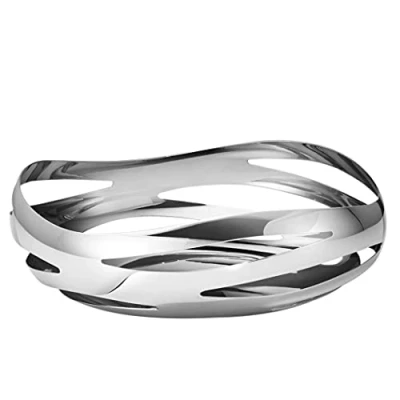 Afbeelding van Georg Jensen Cobra broodmand Roestvrij staal