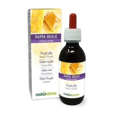Afbeelding van Koninginnengelei Alcoholvrije moedertinctuur Naturalma Vloeibaar extract druppels 120 ml Voedingssupplement