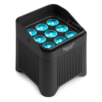 Afbeelding van BeamZ Professional BBP48 accu uplight met 9x 12W LED’s IP65