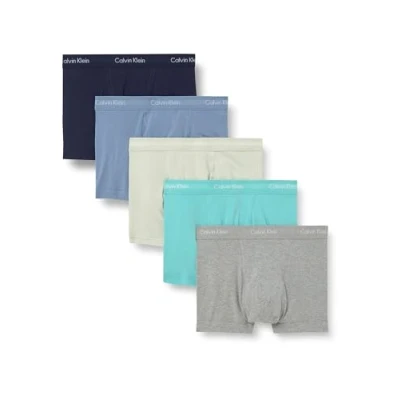 Afbeelding van Calvin Klein Underwear Trunk 5 PACK Stretch Boxerbriefs, Heren, Maat: XL, Multicoloured
