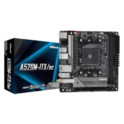 Afbeelding van Moederbord AMD Asrock A520M ITX/AC