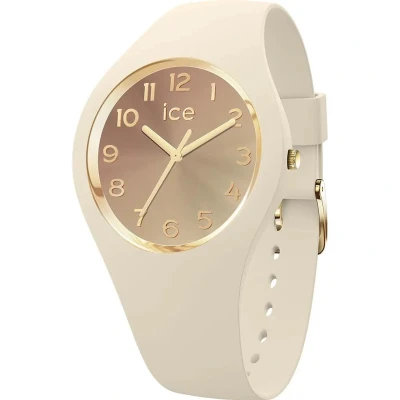 Afbeelding van Ice Watch 024985 Sunset Almond Cappuccino S37 horloge inStock Crème