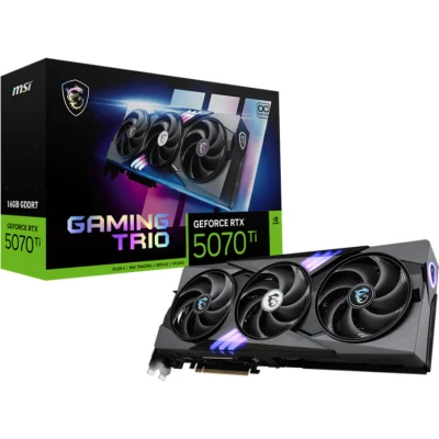 Afbeelding van MSI GeForce RTX 5070 Ti 16G GAMING TRIO OC grafische kaart