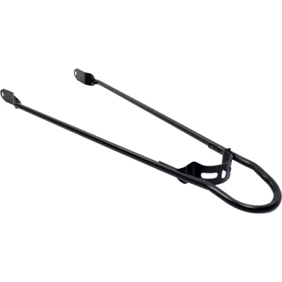 Afbeelding van Spatbordstang met bumper 28 inch achter zwart