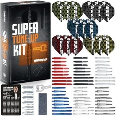 Afbeelding van Winmau Super Tune Up Darts Accessoire Kit Vluchten Shafts (Stems) Diverse Accessoires