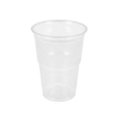 Afbeelding van rPET bekers 40cl Transparant