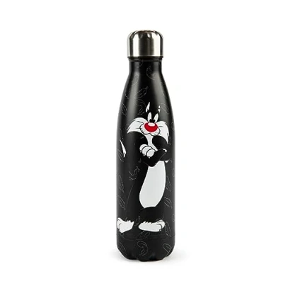 Afbeelding van Excelsa Sylvester Thermosfles, 50 cl, zwart, roestvrij staal