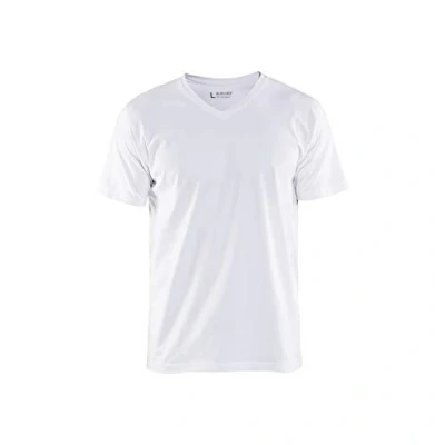 Afbeelding van Blaklader T Shirt, V hals 3360 1029 Wit