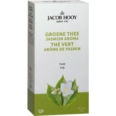 Afbeelding van 2e product 50% korting Jacob Hooy Groene Jasmijn (20 Theezakjes)