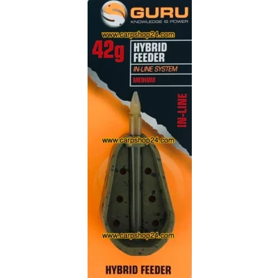 Afbeelding van Guru In Line Hybrid Feeder Maat : Medium 42g