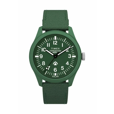 Afbeelding van Timex Expedition North Traprock Solar Horloge, Heren, Maat: One Size, Green
