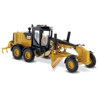 Afbeelding van Diecast Masters 85520 Caterpillar Motor Grader 12M3, schaal 1:87, ca. 11,7 x 4,3 3,8 cm, 14 jaar en ouder
