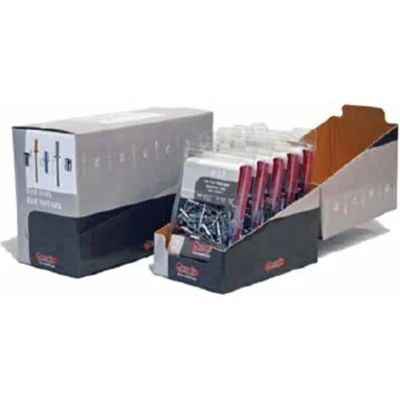 Afbeelding van Masterfix Blindklinkmoer M6x16mm staal open cilinderkop (Per 50 stuks)