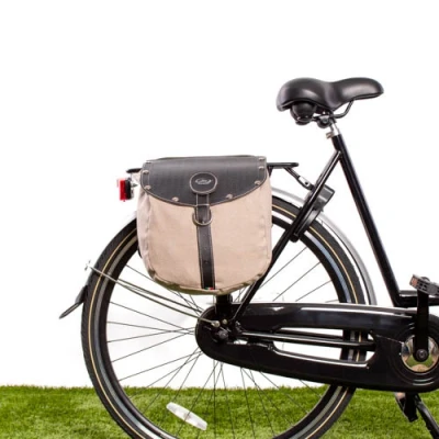 Afbeelding van Monte Grappa Dubbele tas 16,5L British m/klinknagels zwart