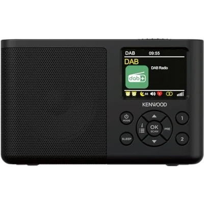 Afbeelding van Kenwood CR M33DAB DAB+ Radio Interne accu Zwart