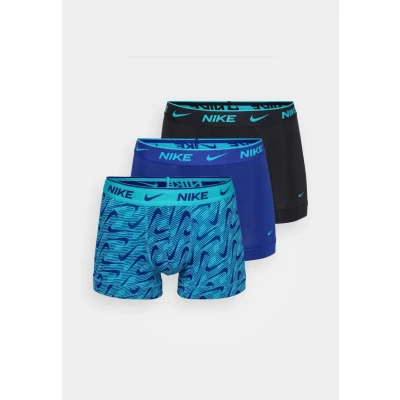 Afbeelding van Nike Underwear Trunk 3 PACK Onderbroeken, Heren, Maat: XS, Black/royal blue