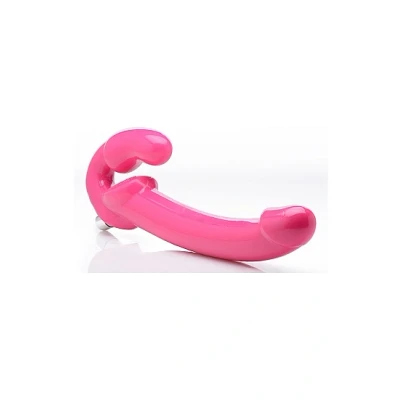 Afbeelding van Revolver Vibrerende Strapless Strap On XXL Roze