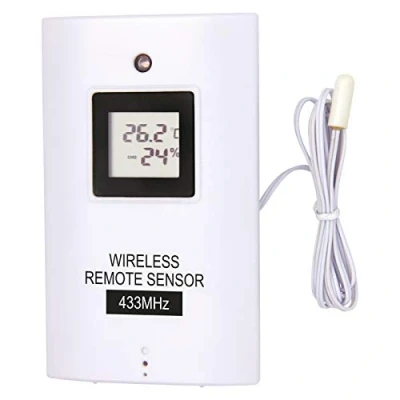 Afbeelding van Draadloze buitensensor voor EMOS weerstations E0352, E5010, E5018, thermometer E0129 en meer, te gebruiken als reserve of extra sensor