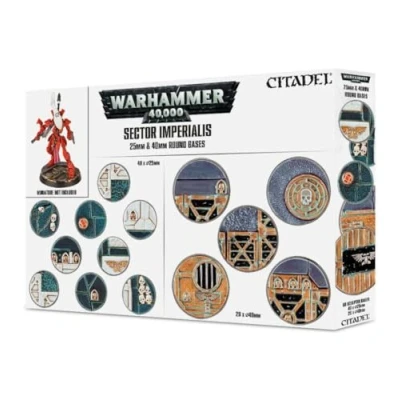 Afbeelding van Sector Imperialis: 25 And 40Mm Round Bases