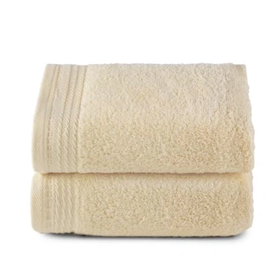 Afbeelding van Top Towel Premium Grote badhanddoeken, 2 handdoeken, 50 x 100 cm, 100% katoen, 600 gram, naturel