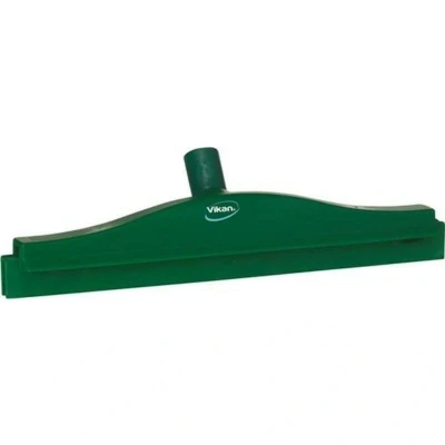 Afbeelding van Vikan Vloertrekker Kop Full Colour Hygiene met flexibele nek en TPE Rubber 40cm Groen