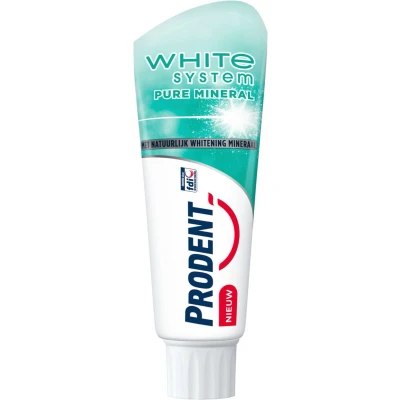 Afbeelding van Prodent Tandpasta White System Pure Mineral 75 ml.