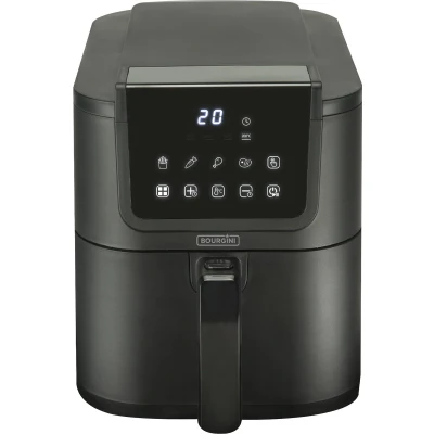 Afbeelding van Bourgini Slimfit Airfryer XXL Heteluchtfriteuse 5 liter 1500W PFAS vrij
