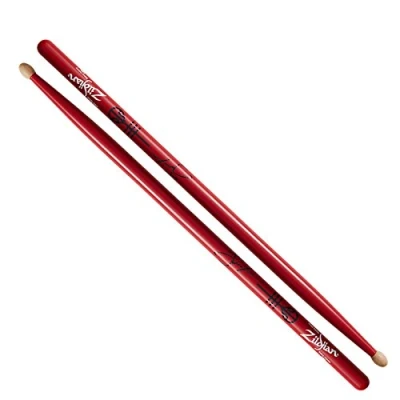 Afbeelding van Zildjian Artist Series Hickory Drumsticks Josh Dun Wood Tip Rood