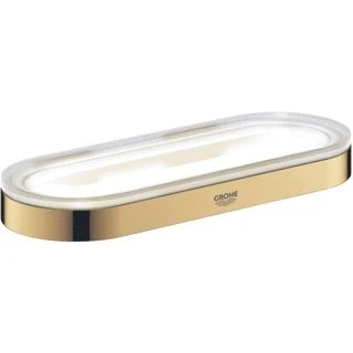 Afbeelding van Grohe selection handdoekring 200mm metaal cool sunrise voor zeepschaal 41 036 en douchetray 037 41035gl0