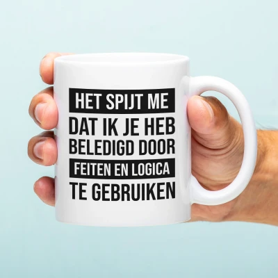 Afbeelding van Mok Het spijt me dat ik je heb beledigd