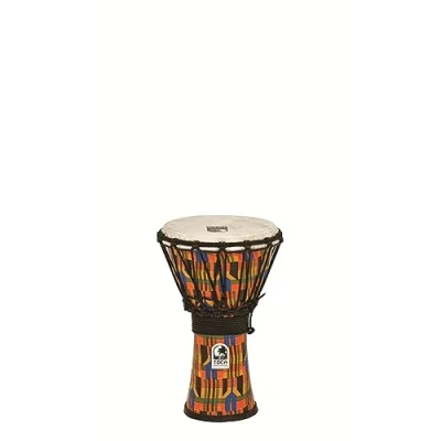 Afbeelding van Toca SFDJ 7K Synergy Freestyle Djembe Rope Tuned Kente Cloth djembé