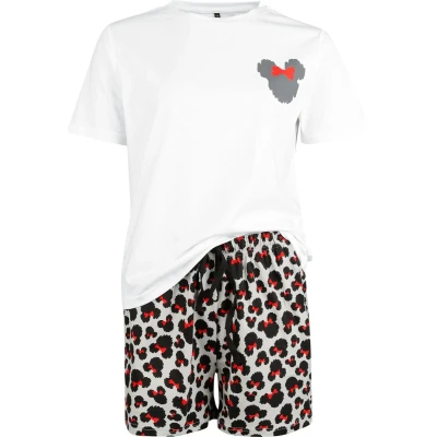 Afbeelding van Mickey Mouse Minnie Leo Dames Pyjama meerkleurig XL