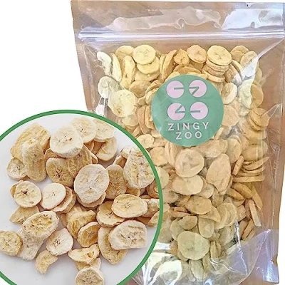 Afbeelding van Gevriesdroogde bananenchips zonder toegevoegde suiker XXL 500 g natuurlijk gevriesdroogd fruit Ongezoete glutenvrije snack snoepjes Poeder of Trail Mix Vers Bevroren Pure