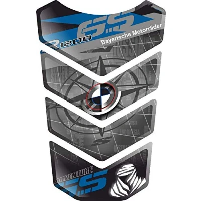 Afbeelding van Tankpad Tankbescherming ProTECTION DE RESEVOIR 3D effect compatibel met BMW R1200GS R 1200 GS Adventure Adv v6