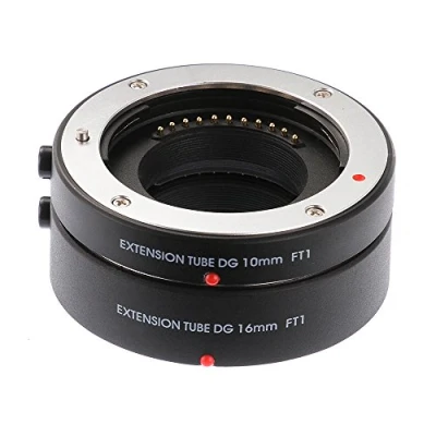 Afbeelding van Autofokus Makro MFT Tussenringen Extension Tube Set (10 mm, 16 mm) DG Micro Four Thirds M4/3 voor Panasonic GH3 GH4 GH5 GH5s Olympus E PL5/6/7/8/9