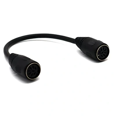 Afbeelding van LOKEKE 8 pins DIN MIDI verlengkabel pin female vrouwelijk audio aansluiting kabel compatibel met Bang Olufsen PowerLink MK2
