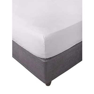 Afbeelding van Miracle Home. Hoeslaken 100% geborstelde microvezel, elastisch, anti pilling. 135X200. Bed 135. Rauw
