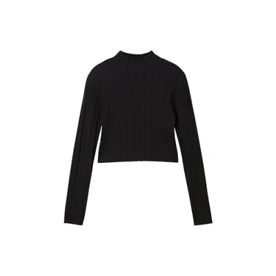 Afbeelding van TOM Tailor Cropped Trui voor kinderen, Maat: 176, Heavy black