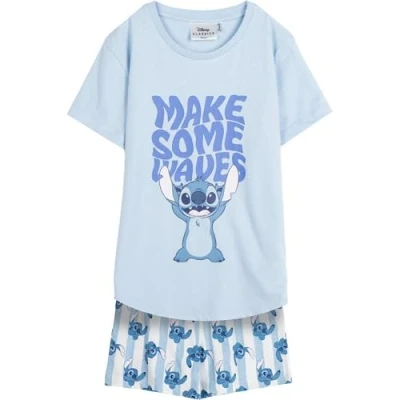 Afbeelding van Zomerpyjama Stitch Blauw Maat 14 Jaar
