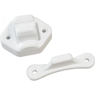 Afbeelding van Fjord Outdoor Deurvanger 2Dlg Wit 9mm Beweegb.
