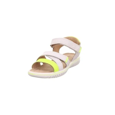 Afbeelding van Superfit Sparkle sandalen voor meisjes, wit geel 1000, 28 EU