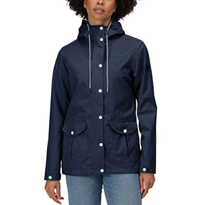 Afbeelding van Bayarma Dames duurzame katoenen jas Met capuchon. Coolweave stof. Geschikt om te wandelen.