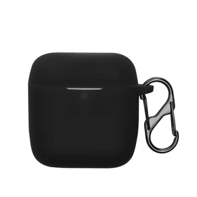 Afbeelding van kwmobile cover voor oordopjes case Compatibel met Marshall Minor IV/Minor 4 Trendy beschermhoes draadloze in zwart